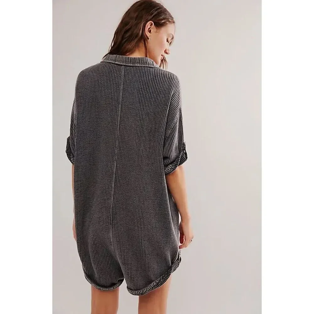 Free People relaxed waffle